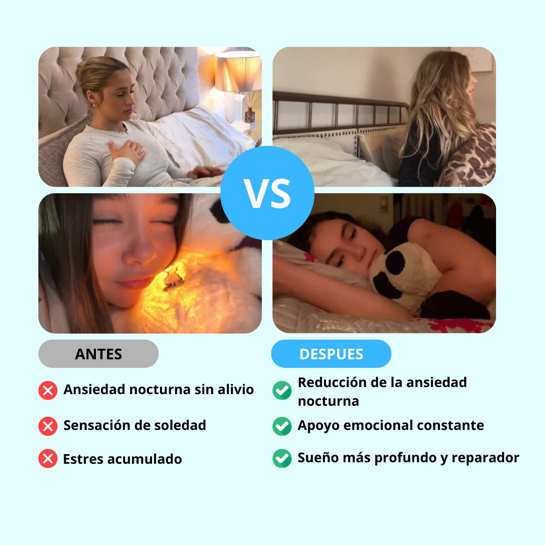 Peluche que respira antiestres