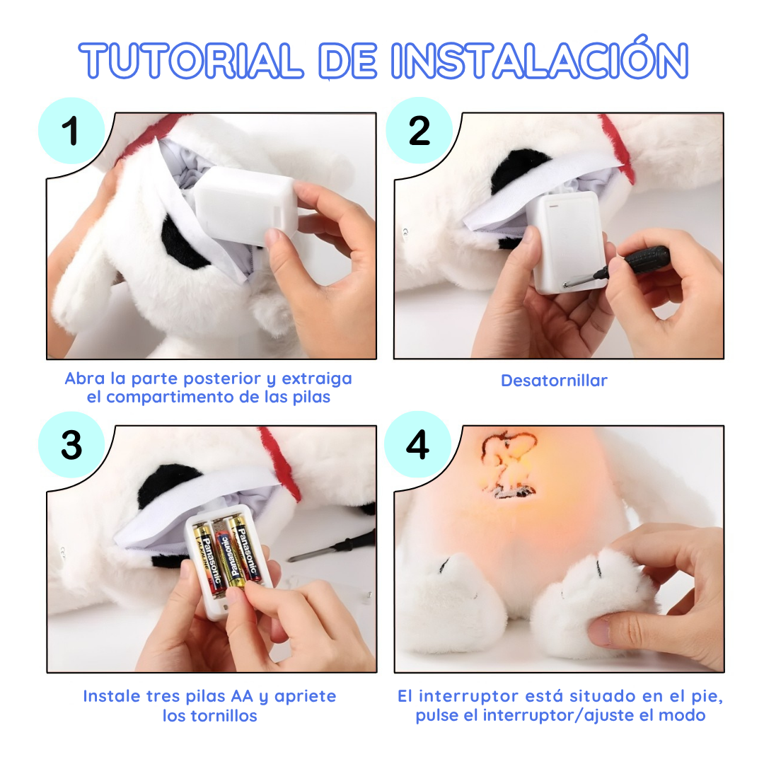 Peluche que respira antiestres