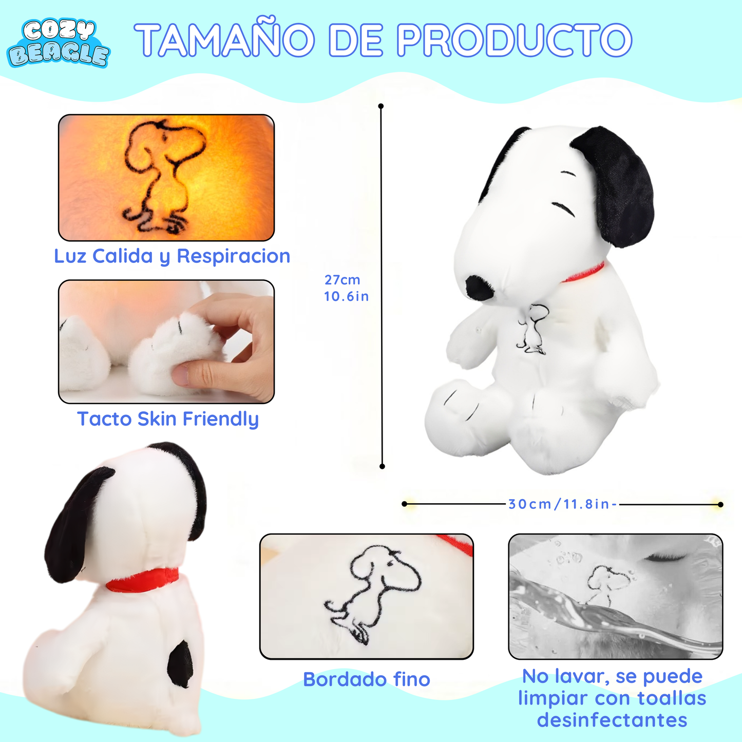 Peluche que respira antiestres